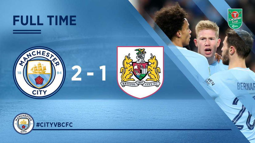 Inghilterra: Coppa di Lega, il City ribalta il Bristol al fotofinish preview