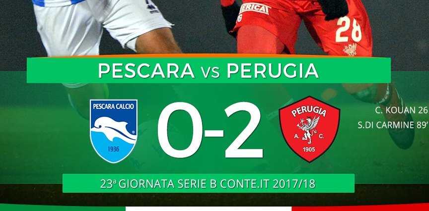 Serie B: Kouan più Di Carmine, il Perugia sbanca Pescara article-post
