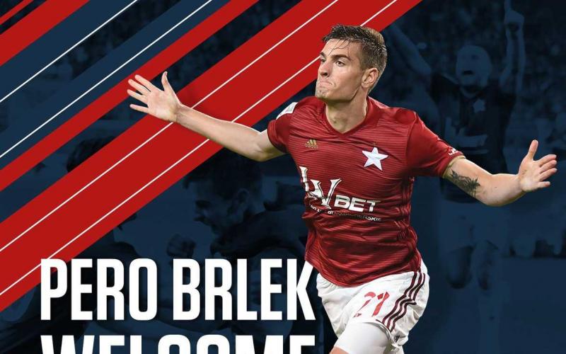 Brlek annuncio Wisla Cracovia Twitter