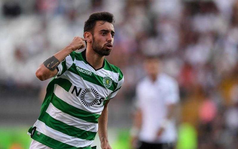 Bruno Fernandes Sporting Lisbona Foto maisfuteboliol