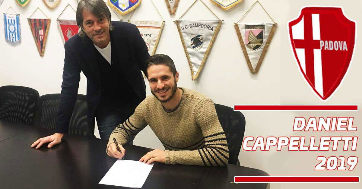Padova, Cappelletti rinnova fino al 2019. La nota article-post
