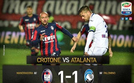 Crotone Atalanta 1-1