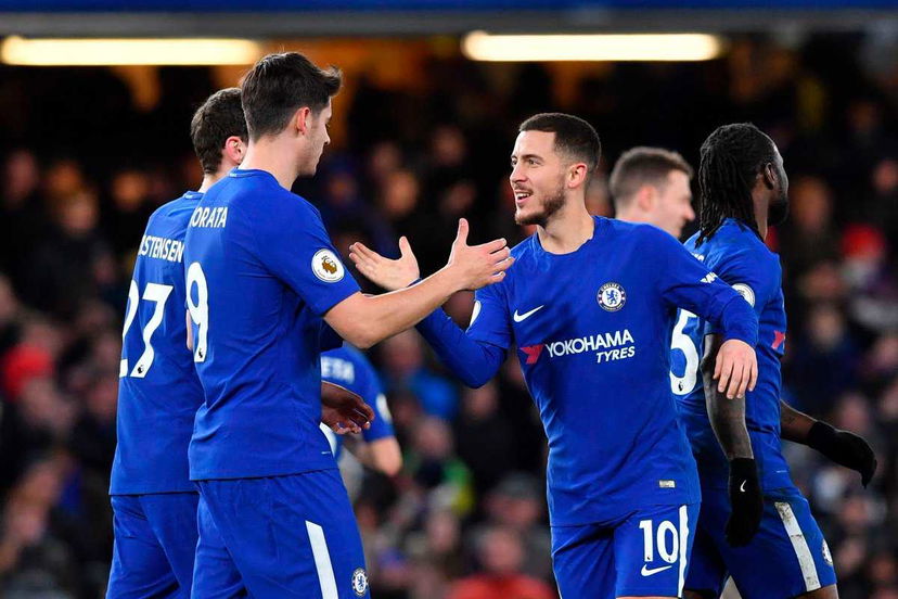 Super Hazard trascina il Chelsea: 3-0 al West Brom. Conte torna quarto preview