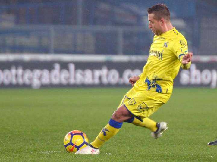 Chievo: lesione muscolare per Giaccherini, il report medico preview