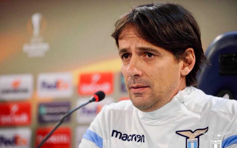 Inzaghi conferenza Europa League Lazio Twitter