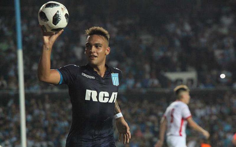 Lautaro Martinez Twitter uff Racing