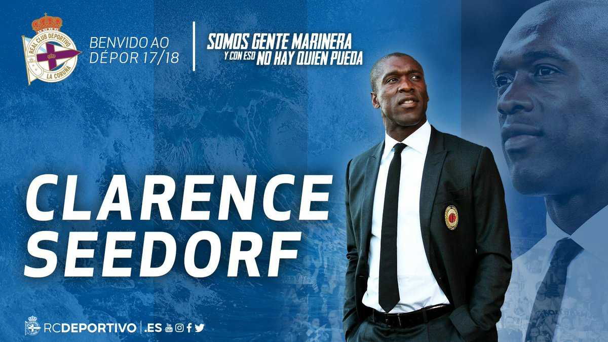 Ufficiale: Seedorf nuovo allenatore del Deportivo La Coruña. Contratto fino a giugno article-post