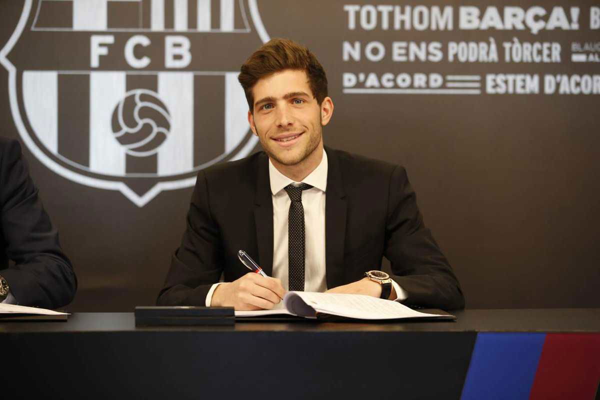 Sergi Roberto dopo il rinnovo: “Sono felice, voglio restare ancora per molti anni. Su Messi…” article-post