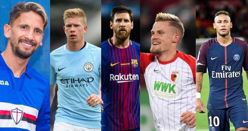 Da Ramirez e De Bruyne a Messi, Max e Neymar: ecco i 50 migliori uomini assist d’Europa preview