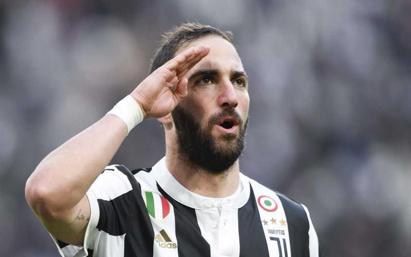 higuain Twitter Juve