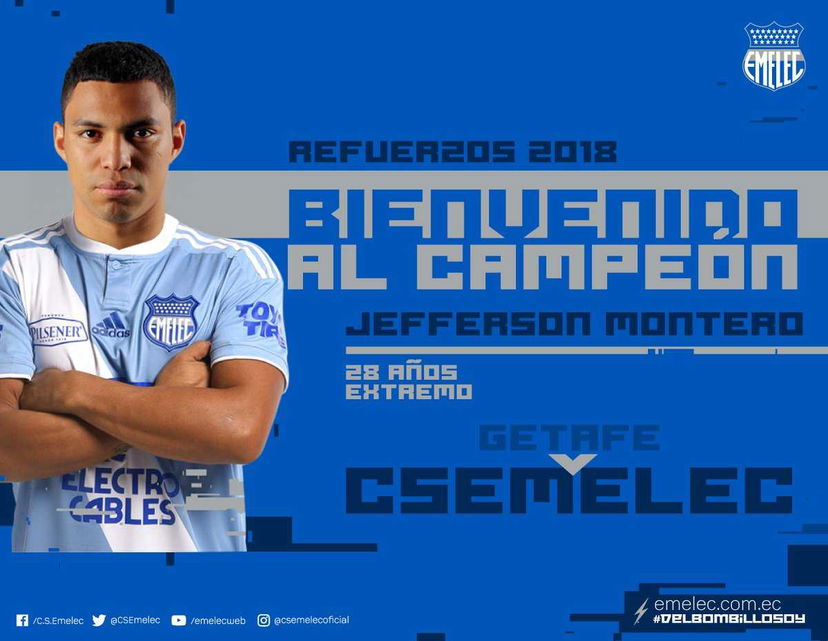 Ufficiale: Swansea, Jefferson Montero in prestito all’Emelec preview