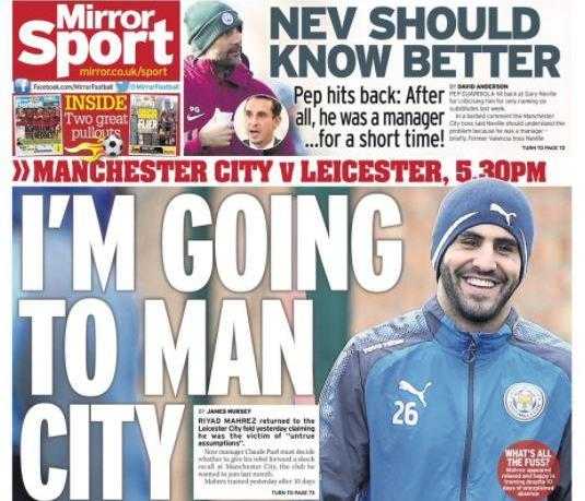 Mahrez e le sliding doors: oggi Manchester City-Leicester. E intanto i tabloid… preview