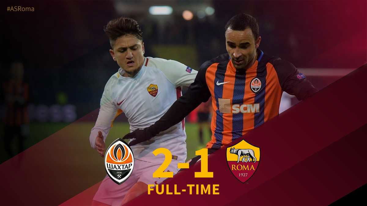 Champions League: Roma ko in rimonta. Lo Shakhtar vince 2-1, decide Fred article-post