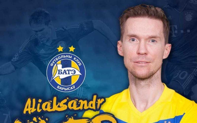 Aljaksandr Hleb annuncio Bate Borisov Twitter