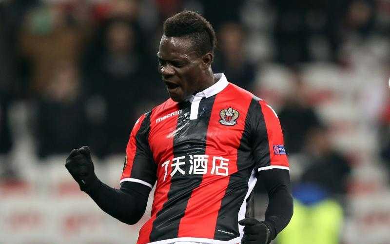 Balotelli esultanza Nizza 2018 Foto Bleacher Report