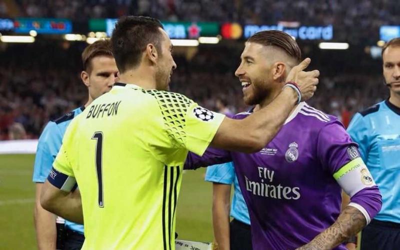 Buffon+Sergio Ramos Twitter Buffon