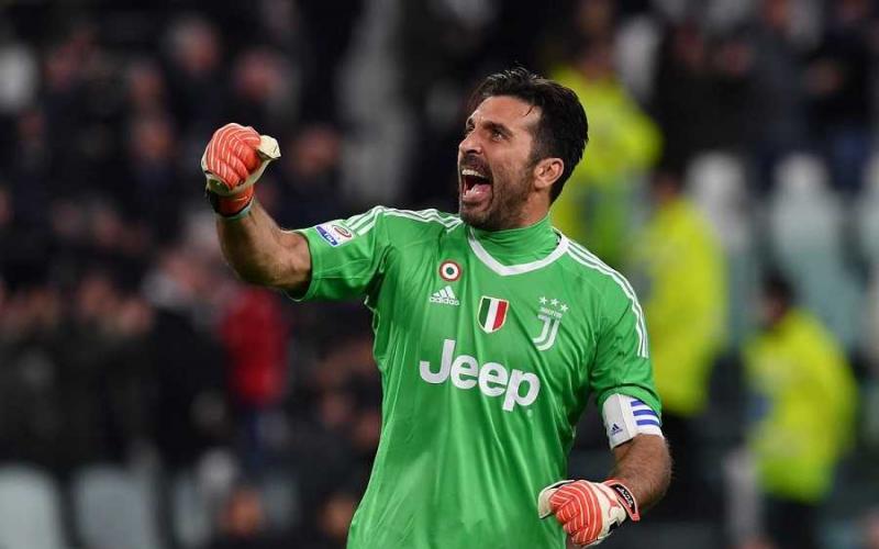 Buffon esultanza Juventus Twitter
