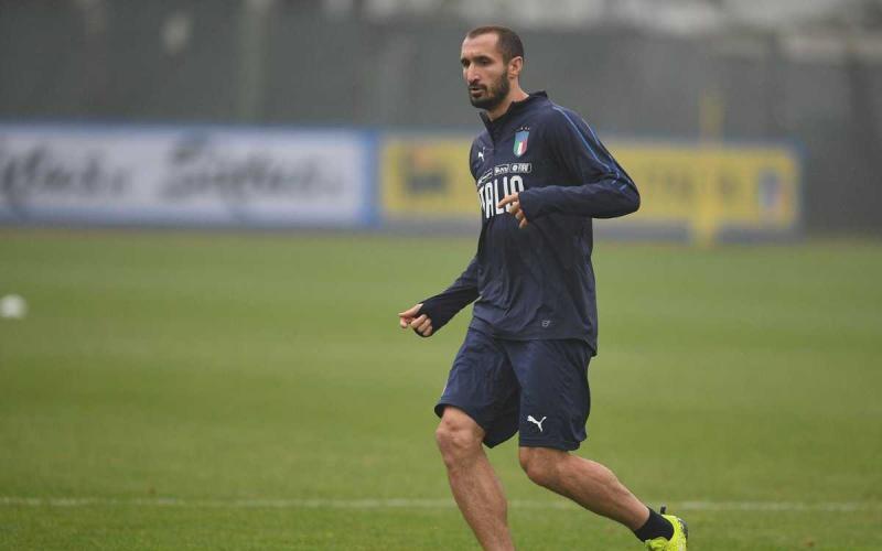 Chiellini Nazionale 2018 Figc Twitter