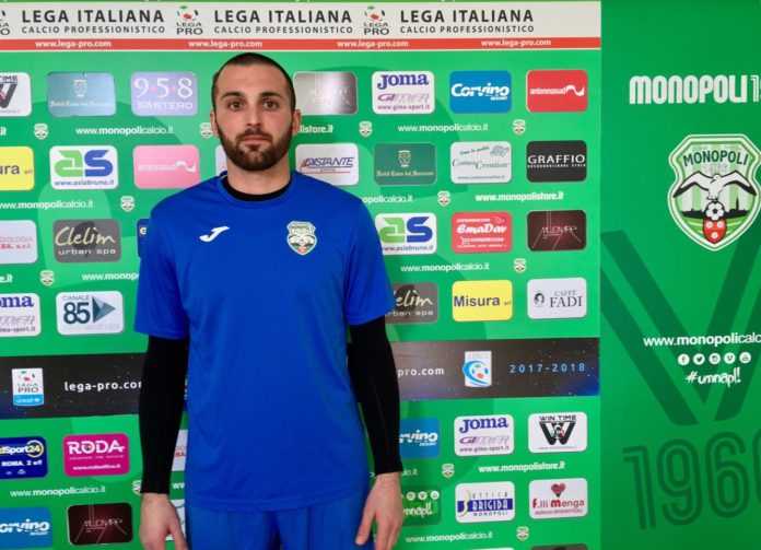 Ufficiale: Monopoli, ingaggiato il portiere Menegatti preview