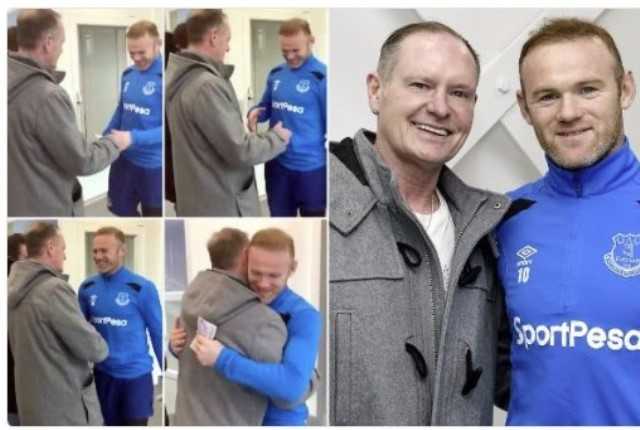 Un Gascoigne in gran forma fa visita all’Everton: siparietto con Rooney, ecco la storia delle 40 sterline preview