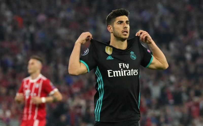 Asensio gol vs Bayern Foto Champions League Twitter