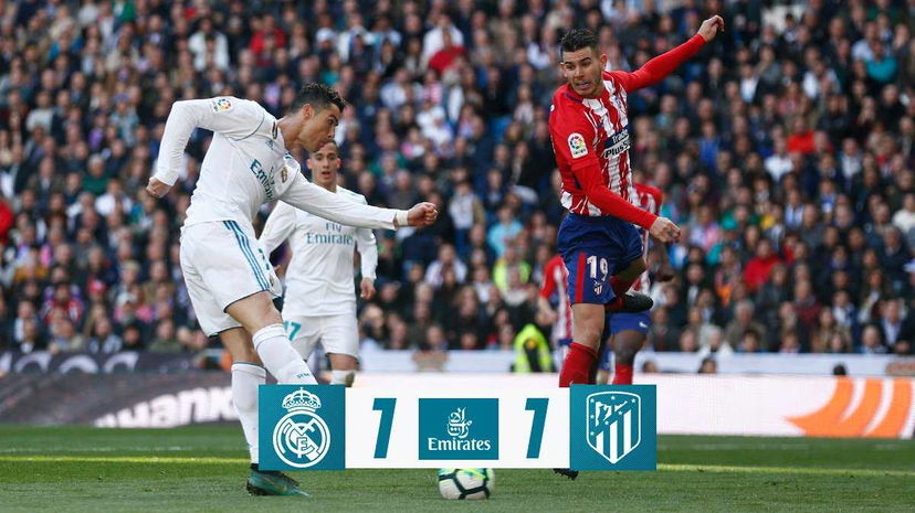 Liga: Griezmann risponde a Ronaldo, il derby di Madrid termina 1-1 preview