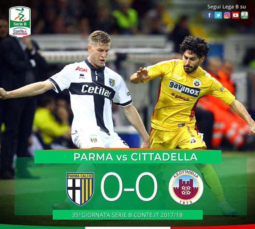 Serie B: il Parma sbatte sul Cittadella, al “Tardini” termina 0-0 preview