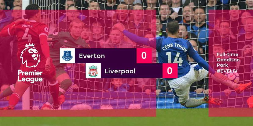 Premier: frena il Liverpool, finisce 0-0 il derby con l’Everton preview
