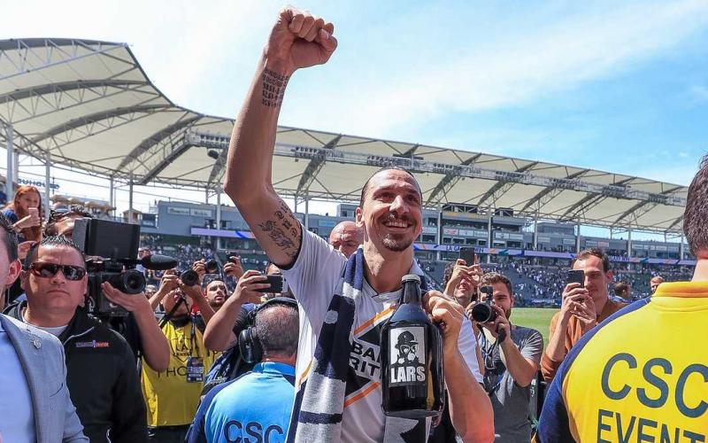 Ibrahimovic Twitter LA Galaxy