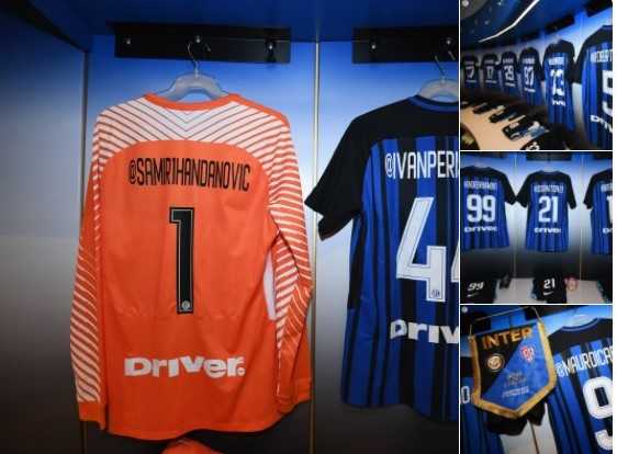Inter sempre più social: ecco le maglie con gli account al posto dei cognomi preview