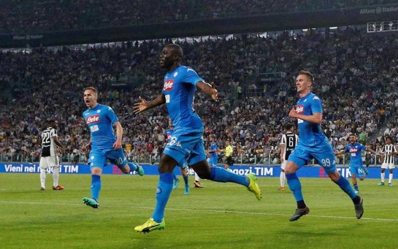 Koulibaly gol vs Juventus Foto The Sun