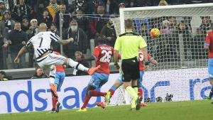Zaza gol vs Napoli Foto varzesh11com