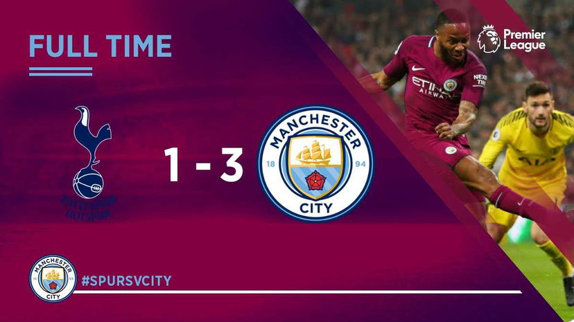 Il Manchester City riprende la marcia: espugnato Wembley, 3-1 al Tottenham preview