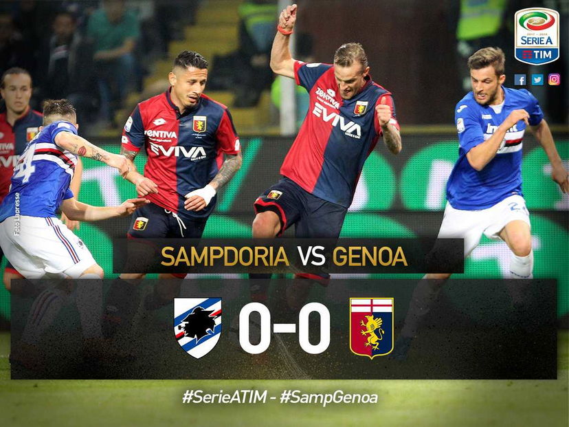 Sondaggio: il 31% aveva previsto il pareggio nel derby della Lanterna preview