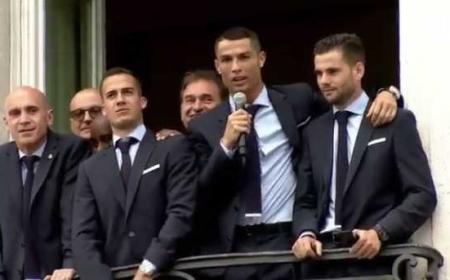 Crisiano Ronaldo discorso piazza Madrid Twitter Real