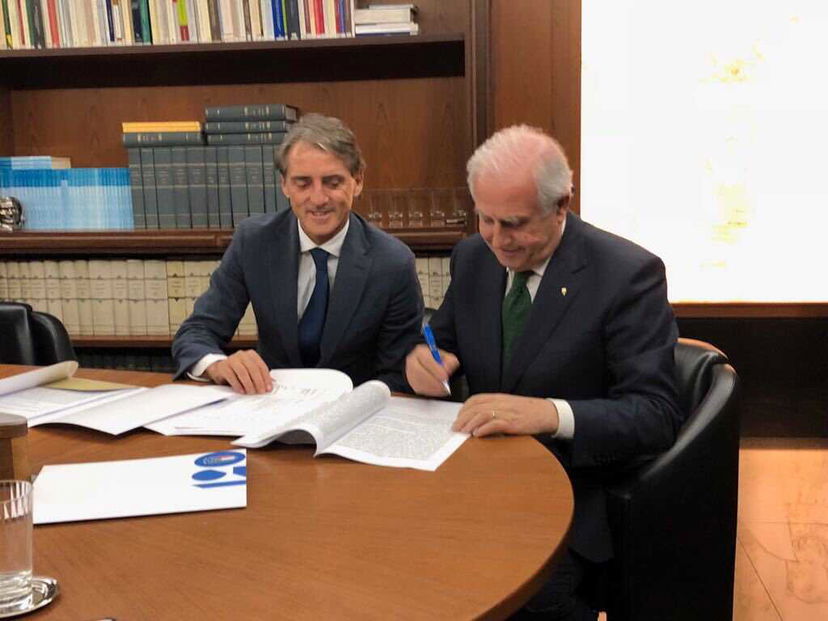 Fabbricini: “Mancini? Siamo contenti. Aveva il grande desiderio di sedere sulla panchina azzurra” preview