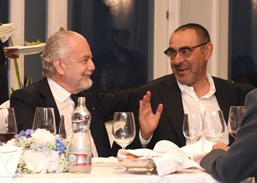 De Laurentiis: “Ieri ho tifato per il Chelsea. Ho fatto i complimenti a Sarri, quando lo portai a Napoli…” preview