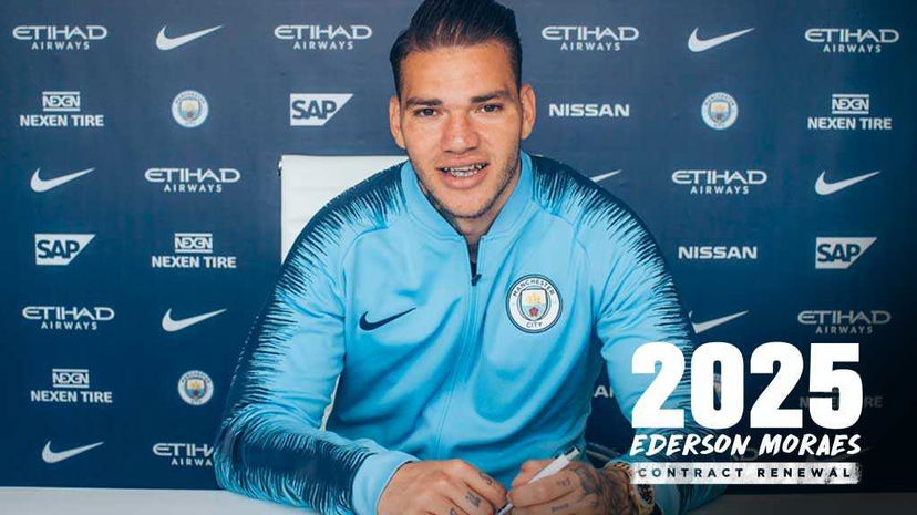 Ufficiale: City-Ederson, avanti fino al 2025 preview