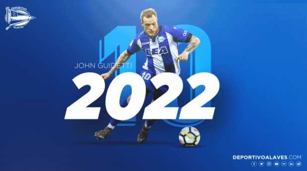 Ufficiale: Alaves, riscattato Guidetti. Contratto fino al 2022 preview