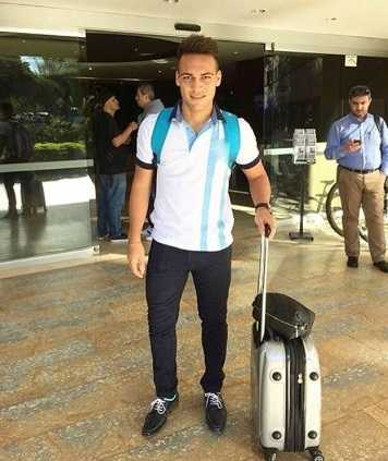 Lautaro Martinez storia Instagram partenza per Milano