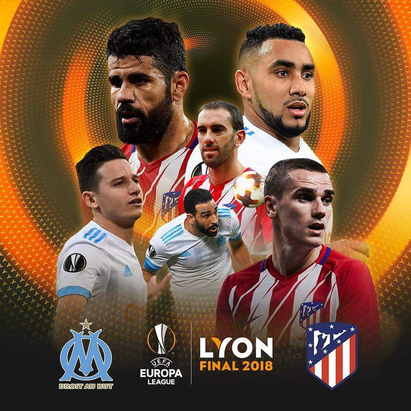 Europa League: Marsiglia-Atletico, le formazioni ufficiali della finalissima preview