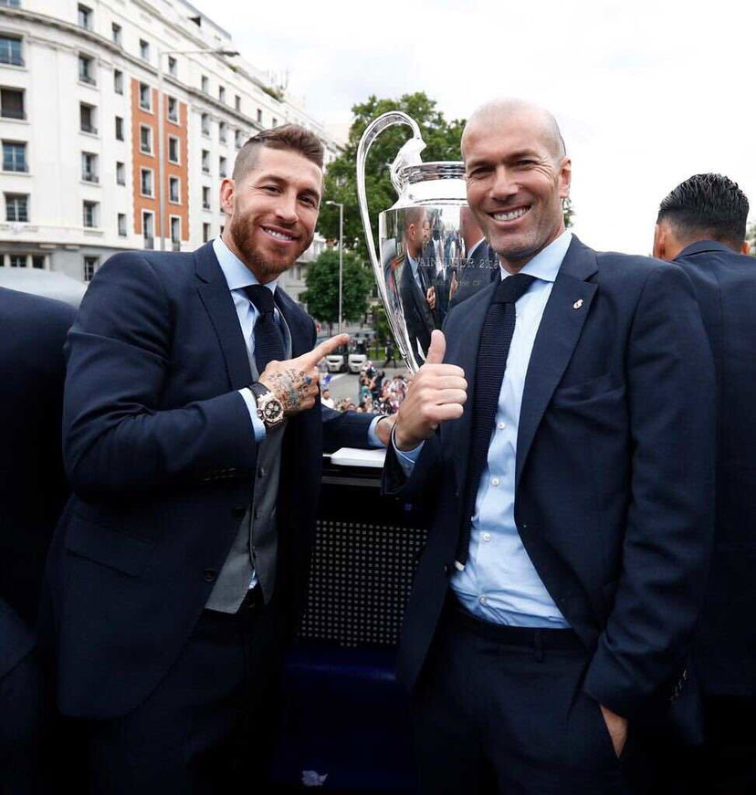 Da Sergio Ramos a CR7: i messaggi dei calciatori per Zidane preview