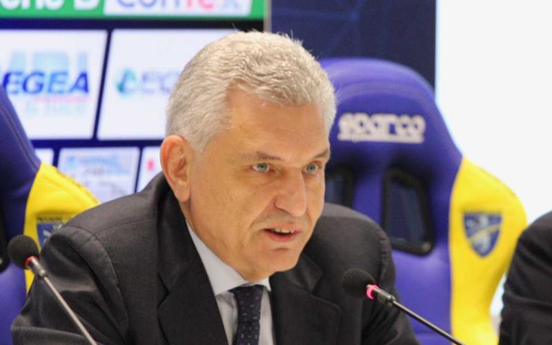 Stirpe conferenza Frosinone Twitter