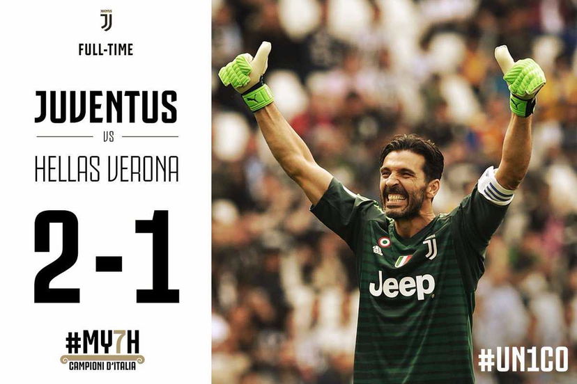 Juve in scioltezza contro il Verona: Rugani e Pjanic permettono di arrivare a quota 95 punti preview