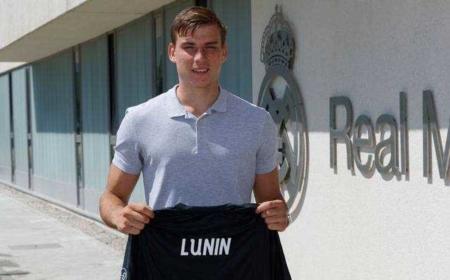 Andriy Lunin annuncio Foto sito Real