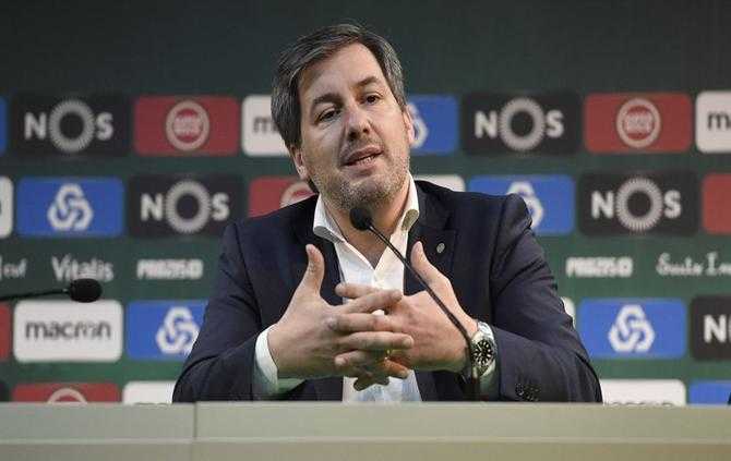 FUTEBOL - Conf de imprensa de Bruno de carvalho em Alvalade Quarta 6 de Junho de 2018 (ASF/ANDRE ALVES)