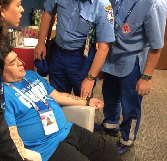 Maradona, lieve malore dopo la gara dell’Argentina. Il video preview