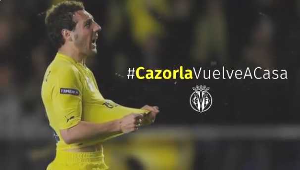 Termina il calvario di Cazorla, lo spagnolo torna al Villarreal. Il video-annuncio preview