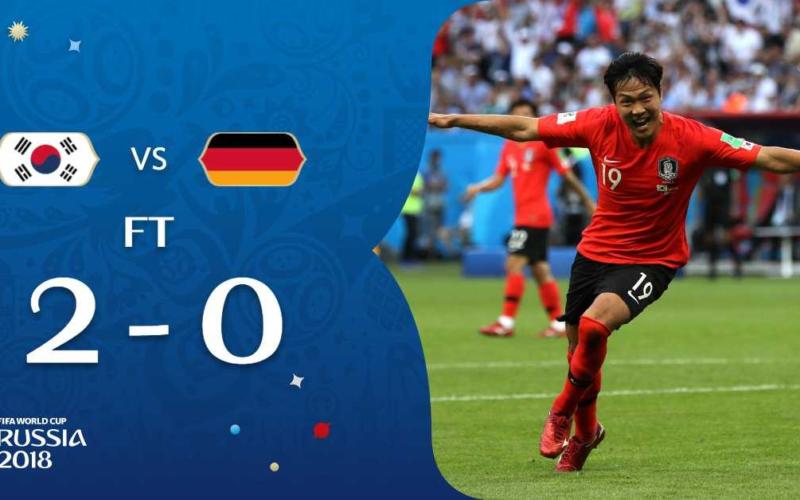 Corea del Sud Germania 2-0