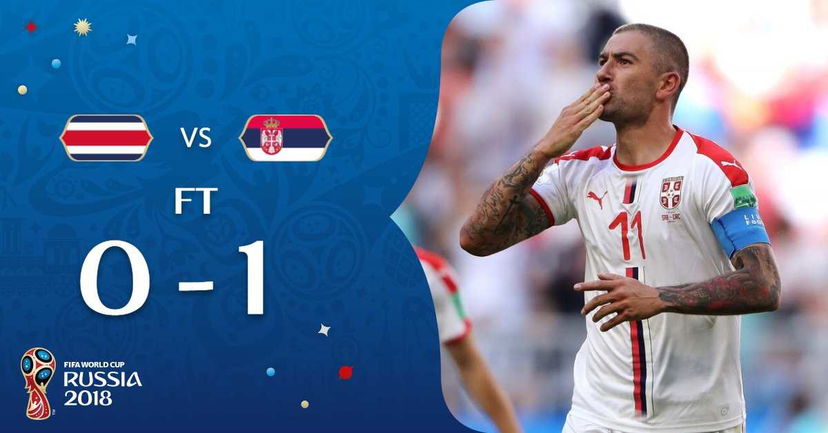 Mondiali: Costa Rica-Serbia 0-1, decide una perla di Kolarov preview